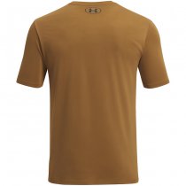 Under Armour Mens Freedom Left Chest T-Shirt - Coyote / Black - XL