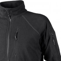 Helikon-Tex Alpha Tactical Grid Fleece Jacket - Black - M