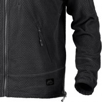 Helikon-Tex Alpha Tactical Grid Fleece Jacket - Black - L
