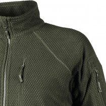 Helikon-Tex Alpha Tactical Grid Fleece Jacket - Olive - XS