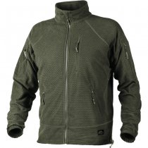 Helikon-Tex Alpha Tactical Grid Fleece Jacket - Olive - XS