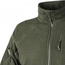 Helikon-Tex Alpha Tactical Grid Fleece Jacket - Olive - M