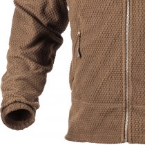 Helikon-Tex Alpha Tactical Grid Fleece Jacket - Coyote - XL