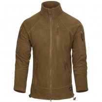 Helikon-Tex Alpha Tactical Grid Fleece Jacket - Navy Blue - M