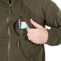 Helikon-Tex Alpha Tactical Grid Fleece Jacket - Navy Blue - XL