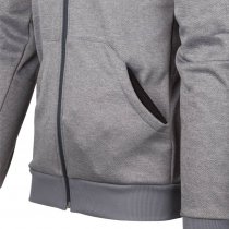Helikon-Tex Urban Tactical Hoodie FullZip - Melange Black-Grey - XS