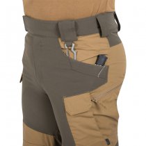 Helikon-Tex Hybrid Outback Pants Duracanvas - Crimson Sky / Black A - 4XL - XLong