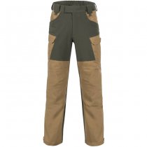 Helikon-Tex Hybrid Outback Pants Duracanvas - Ash Grey / Black A - M - Short