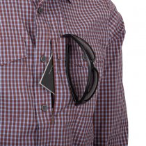 Helikon-Tex Covert Concealed Carry Shirt - Ozark Blue Plaid - XS