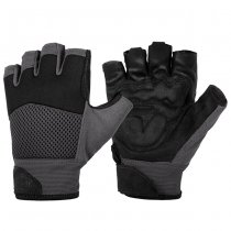 Helikon-Tex Half Finger Mk2 Gloves - Black / Shadow Grey B - S