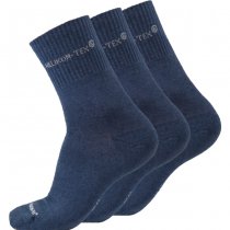 Helikon-Tex All Round Socks 3 Pack - Navy Blue - L