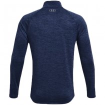 Under Armour Tech 1/2 Zip Long Sleeve - Blue / Grey - M