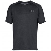 Under Armour Tech V-Neck Short Sleeve - Black - 3XL - Regular