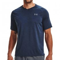 Under Armour Tech V-Neck Short Sleeve - Blue - XL - Regular