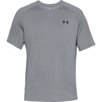 Under Armour Tech V-Neck Short Sleeve - Grey - XL - Regular