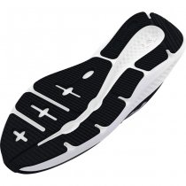 Under Armour Womens UA Charged Pursuit 3 Running Shoes - Black / White - 7