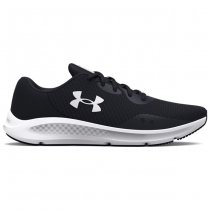 Under Armour Womens UA Charged Pursuit 3 Running Shoes - Black / White - 9