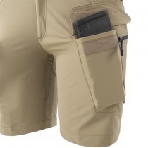 Helikon-Tex Women's OTS Outdoor Tactical Shorts 8.5 - Black / Shadow Grey - L